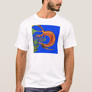 T-shirt Chic Round Hakuna Matata Navy Blue Collection