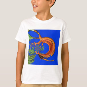 T-shirt Chic Round Hakuna Matata Navy Blue Collection