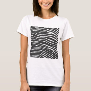T-shirt Chic Zebra Print
