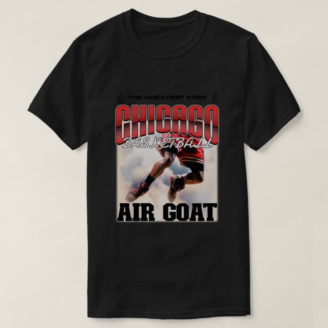 T-SHIRT CHICAGO BASKETBALL (Design devant)