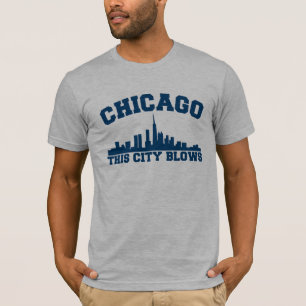T-shirt Chicago : Cette ville souffle