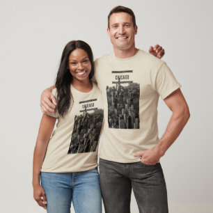 T-shirt Chicago De Abov