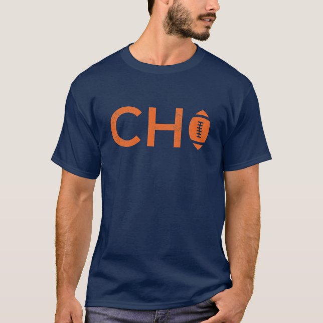 T-shirt Chicago Football 10 (Devant)