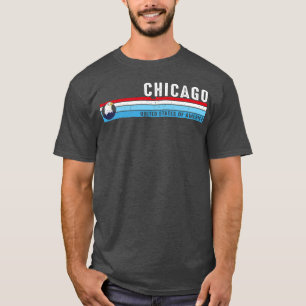 T-shirt Chicago Illinois Est 1833 Vintage Classic Retro St