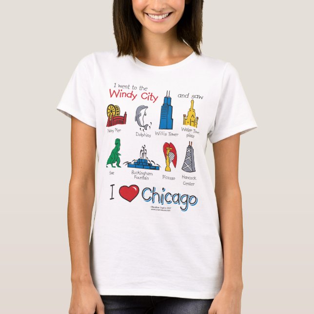 T-shirt Chicago—kids-Icons-NEW-[Co (Devant)