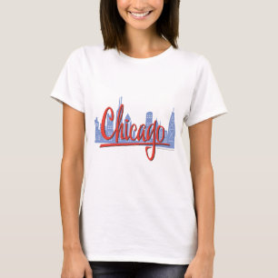 T-SHIRT CHICAGO-RED