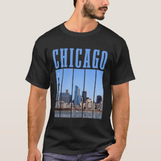 T-shirt Chicago Skyline Illinois Pride Chicago