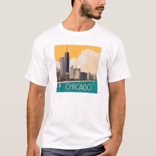 T-shirt Chicago   Skyline moderne