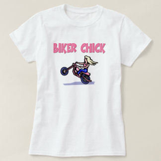 T-shirt Chick Biker