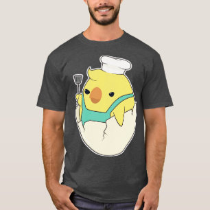 T-shirt Chick comme Cuire avec Chefs casquette Spatula