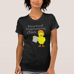 T-shirt Chick d'ingénierie structurelle