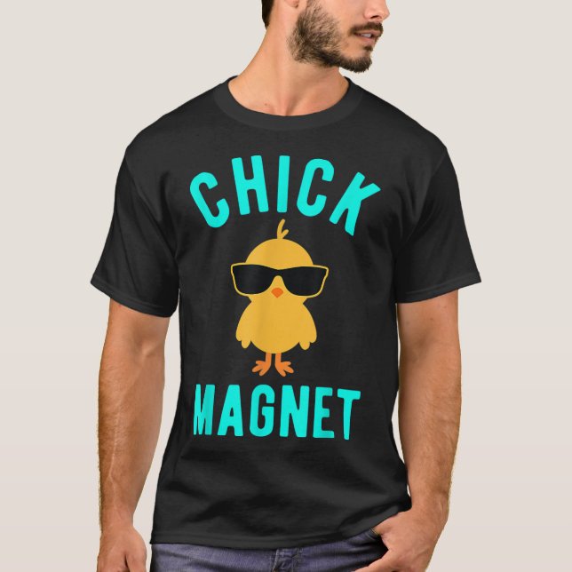 T-shirt Chick Magne Pâques pour garçons Hommes (Devant)