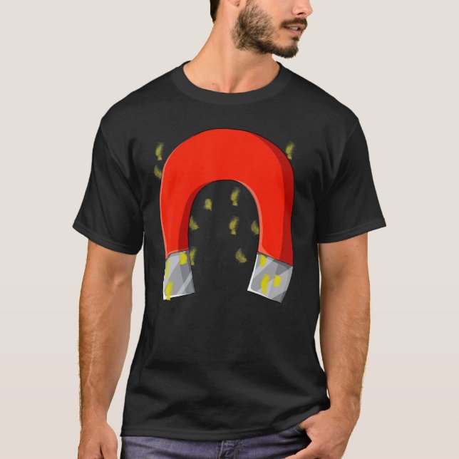 T-shirt Chick Magnet Halloween Costume Tee Couples Hallowe (Devant)