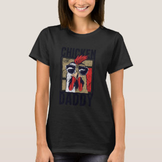 T-shirt Chicken Daddy - un design amusant pour chaque coq