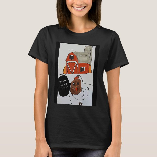 T-shirt Chicken Farm Kids Fun (Devant)