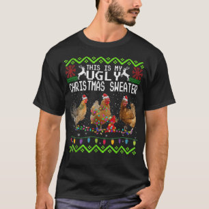 T-shirt Chicken & Hen Lover J'Étais Normal Maintenant J'Ai