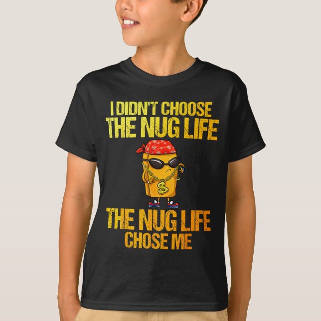 T-shirt Chicken Nugget Art For Men Women Kids Chicken Nugg (Devant)