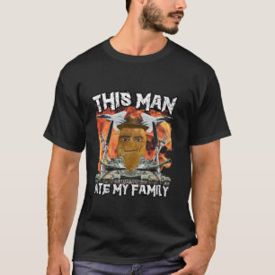 T-shirt Chicken Nugget Homme Face Cowboy Mème T Chemise