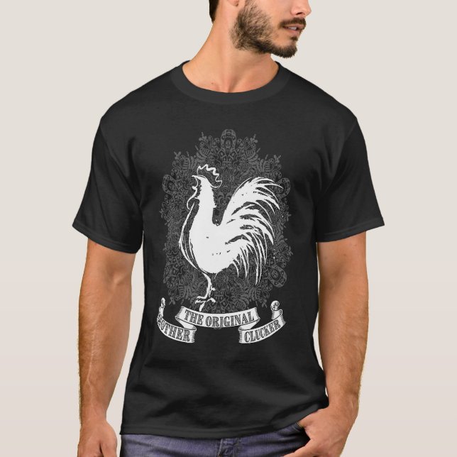 T-shirt Chicken The Original Mother Clucker (Devant)