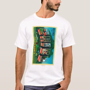 T-shirt Chico, la Californie - grandes scènes de lettre