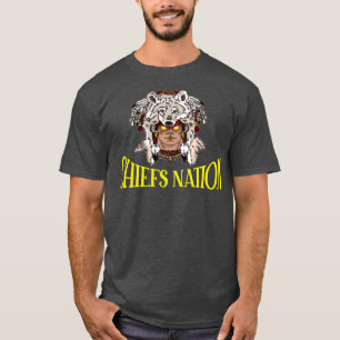 T-shirt Chiefs Nation cadeau unique Fan