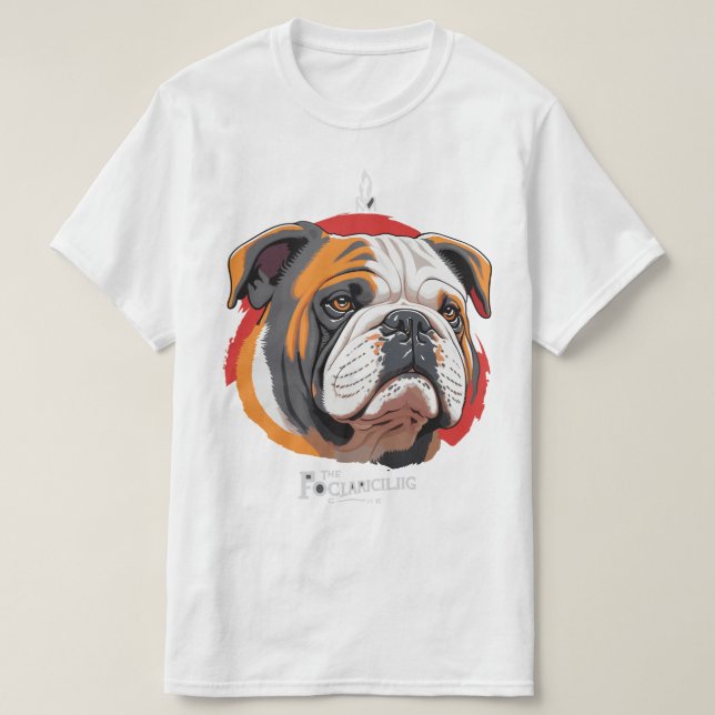 T-shirt chien (Design devant)