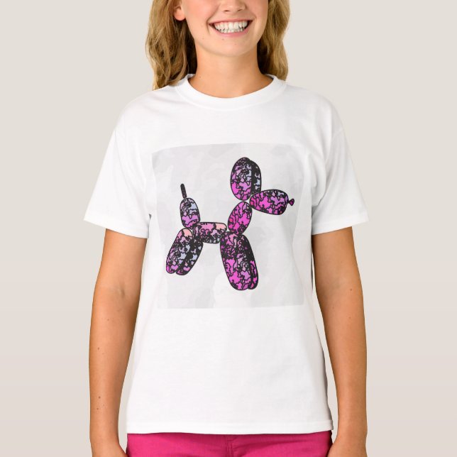 T-shirt Chien à ballon (Devant)