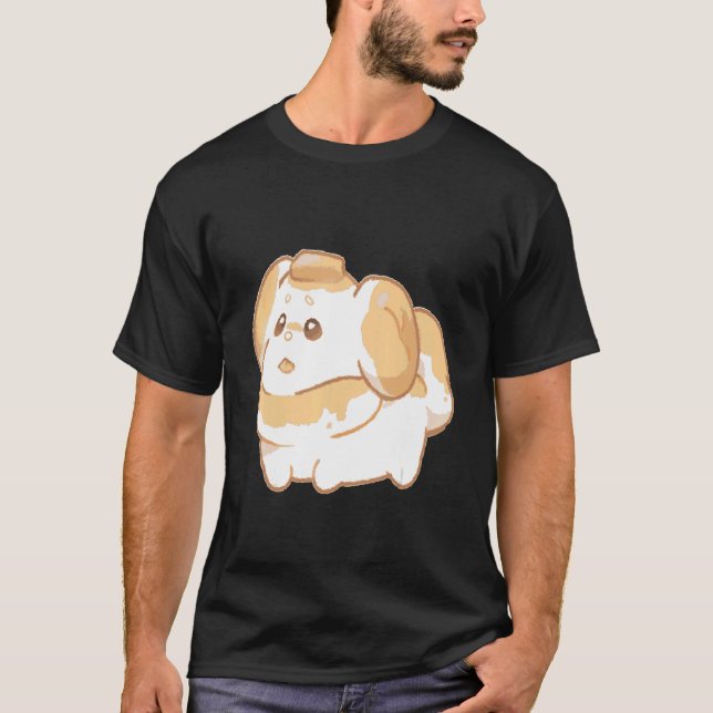 T-shirt Chien à beurre robuste (Devant)