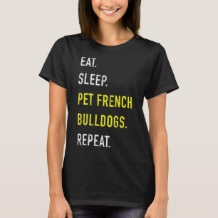 T-shirt Chien à chiens de taureau français - Propriétaire 