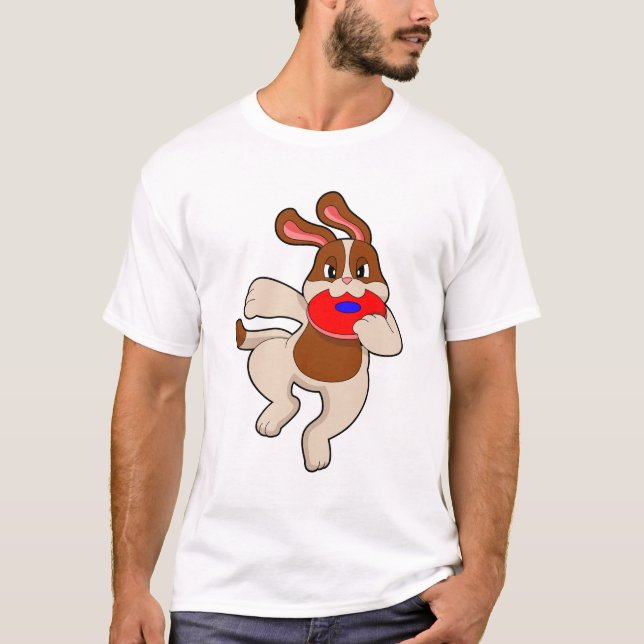 T-shirt Chien à jouer (Devant)
