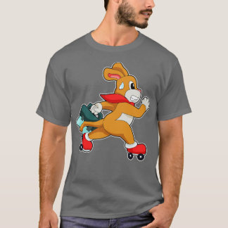 T-shirt Chien à roulettes