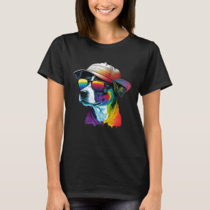 T-shirt Chien Abstrait Canine de Chien  26