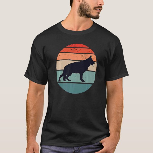 T-shirt Chien Allemand Berger Chien Gsd Chien race 8 (Devant)
