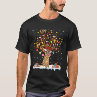 T-shirt Chien allemand Xmas cadeau Berger allemand Arbre b