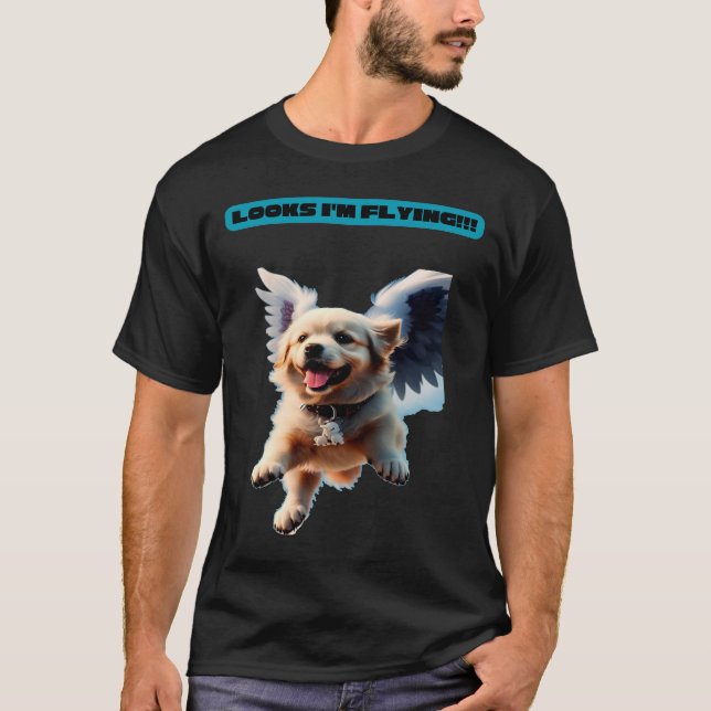 T-shirt Chien ange (Devant)