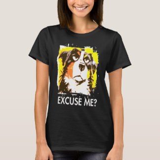 T-shirt Chien Attitude Excusez-Moi ?