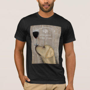 T-shirt Chien Au Vin Jaune Labrador