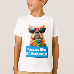 T-shirt Chien avec la grosse sucette