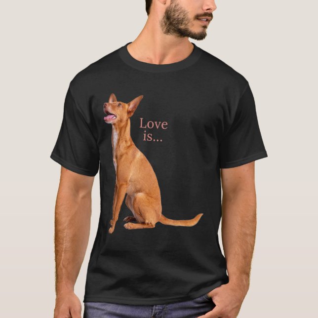 T-shirt Chien Basenji Aimer Basenji Chemise Chien Maman Pa (Devant)
