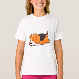 T-shirt Chien, Beagle, Nature