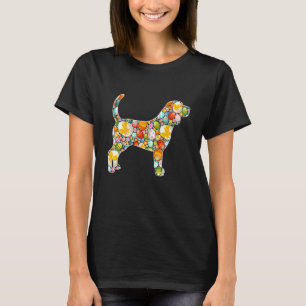 T-shirt Chien Beagle Oeuf de Pâques Jour de Pâques Enfants