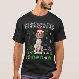 T-shirt Chien beagle Vilain Noël - Chien Beagle Casquette 