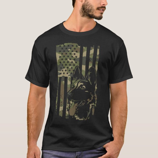 T-shirt Chien berger allemand (Devant)