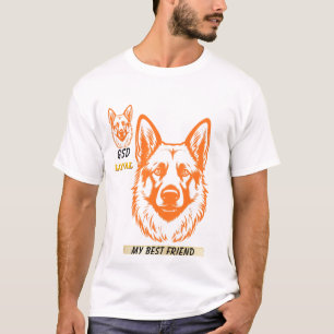 t-shirt chien berger allemand
