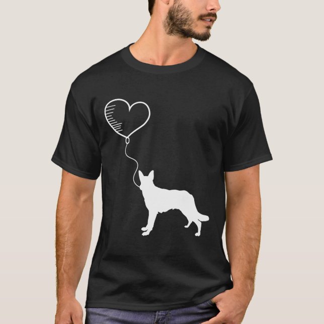 T-shirt Chien berger allemand (Devant)