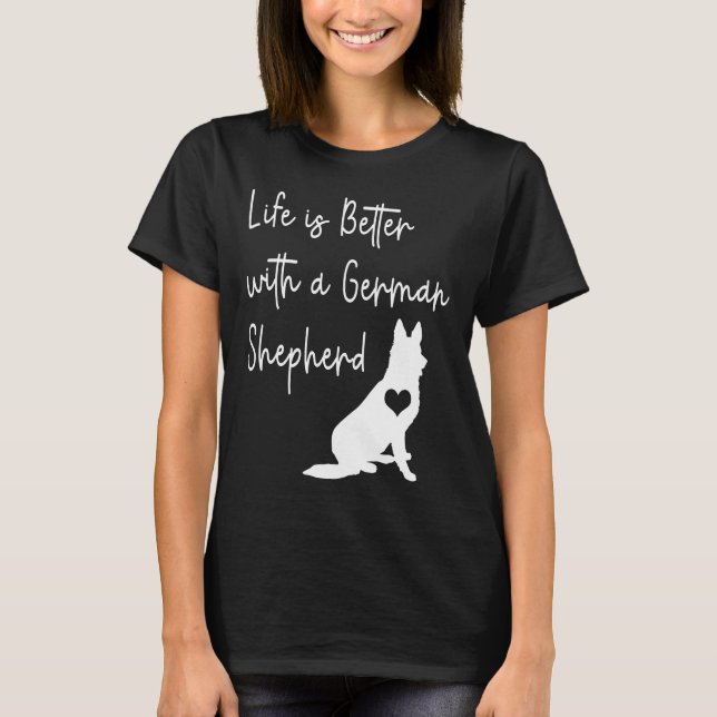 T-shirt Chien berger allemand (Devant)