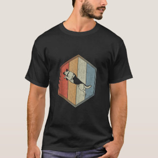 T-shirt Chien berger allemand avec design détendu Rétro D