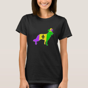 T-shirt Chien Berger Allemand Carnavals Mardi Gras Drôle