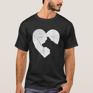 T-shirt Chien Berger Allemand Drôle Coeur Saint Valentin