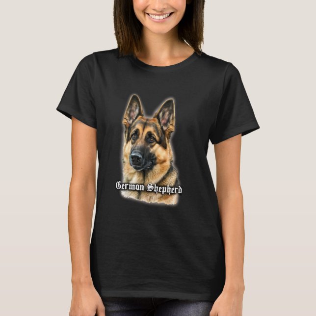 T-shirt Chien berger allemand K-9 (Devant)